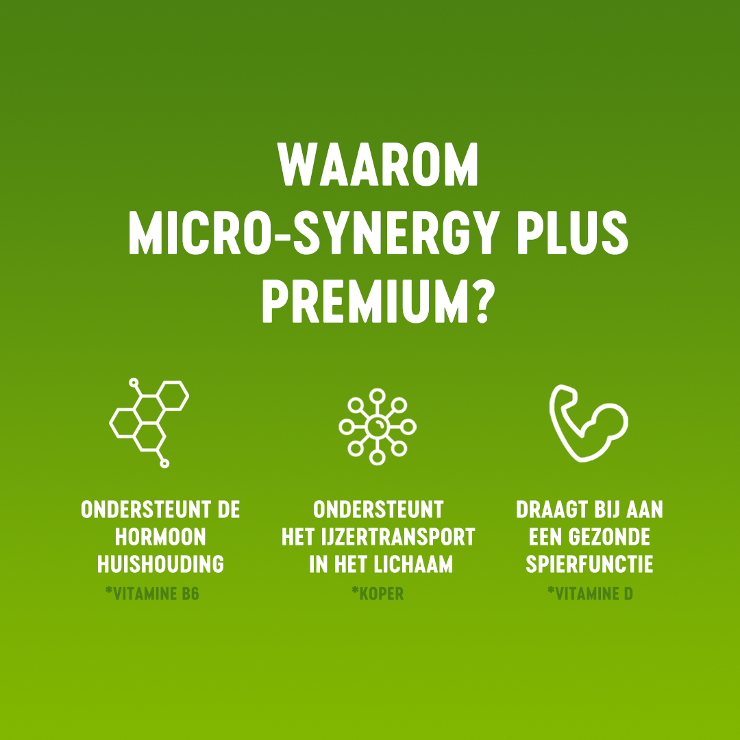 Waarom micro-synergy plus premium?