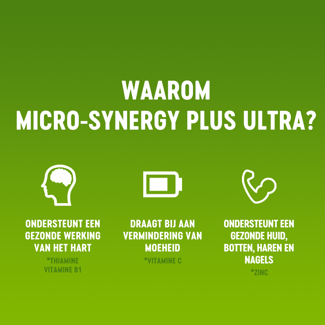 Waarom Micro-Synergy Plus Ultra?