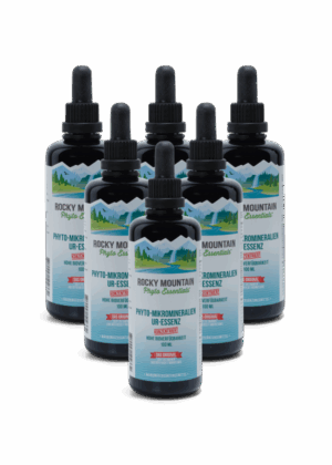6er Bundle: Phyto-Mikromineralien Ur-Essenz konzentriert in Miron Violettglasflasche (100 ML)